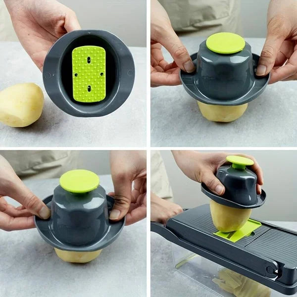 14-Piece Multifunctional Vegetable Chopper