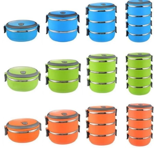 3-Layer Portable Lunch Box